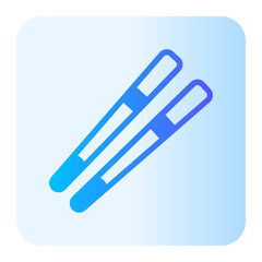chopsticks gradient icon