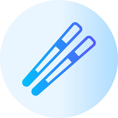 chopsticks gradient icon