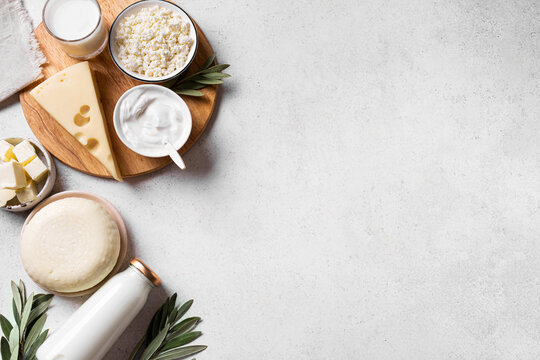 Various dairy products - Powered by Adobe