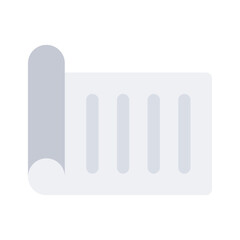 Take a look at this visually perfect icon of construction documents, architecture design