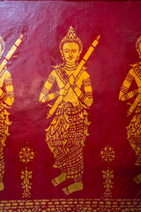 Fototapeta premium Wat Mai Suwannaphumaham in Luang Prabang, Laos