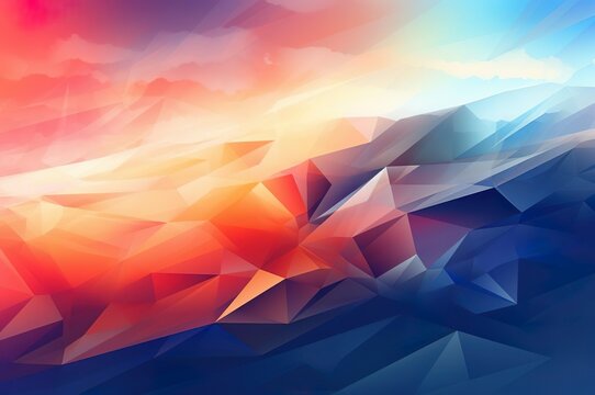 Polygonial Pattern Background