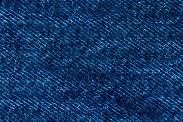 Blue denim texture close up.