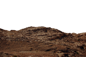 soil isolated on white