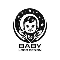 Baby Vector Logo Design