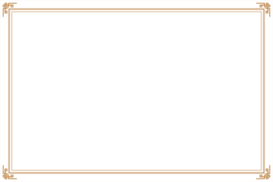 Elements of ornate vintage frames. Gold on white oriental calligraphy chinese, lines motifs. Design print for greeting cards, wedding invitations, restaurant menu, royal certificates. Set 48