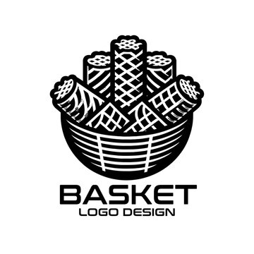 Basket Vector Logo Design