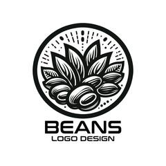 Beans Vector Logo Design