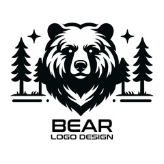 Bear Vector Logo Design