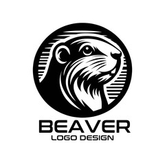 Beaver Vector Logo Design