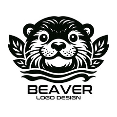 Beaver Vector Logo Design