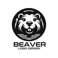Beaver Vector Logo Design