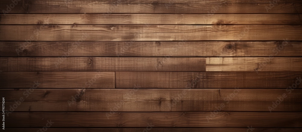 Canvas Prints Wooden Plank against Dark Backdrop