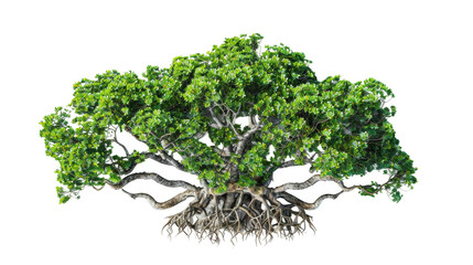 Mangrove Tree on the transparent background, PNG Format