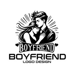 Boyfriend Vector Logo Design
