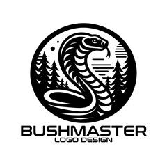 Bushmaster Vector Logo Design