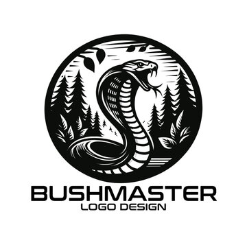 Bushmaster Vector Logo Design