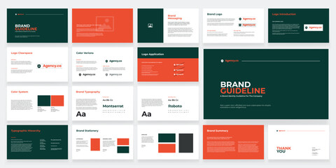 Brand Guideline Brand Manual Brand Strategy Guideline Design