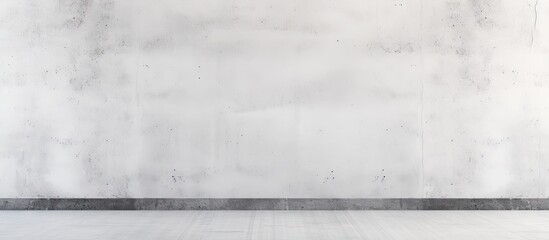 A white minimalist room