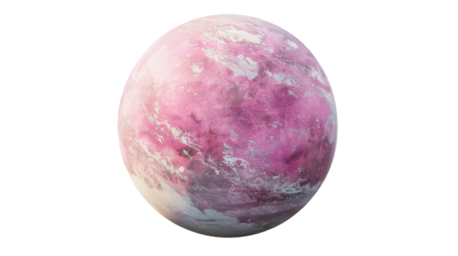 Pink planet