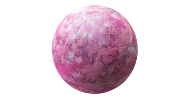 Pink planet