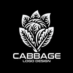 Cabbage Vector Logo Design