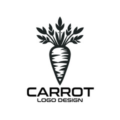 Carrot Vector Logo Design
