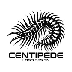 Centipede Vector Logo Design