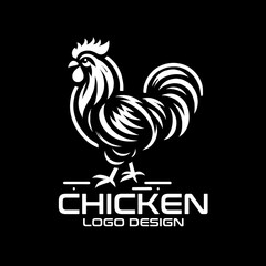 Obraz premium Chicken Vector Logo Design 