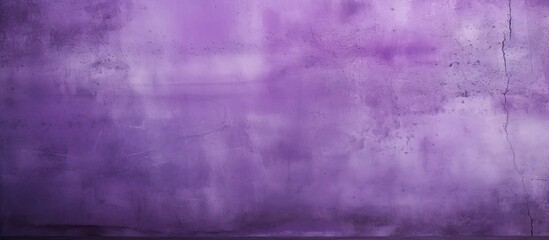 Fototapeta premium Purple paint on wall wood floor