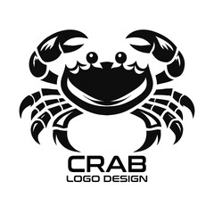 Crab Vector Logo Design