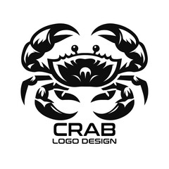 Crab Vector Logo Design