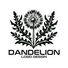 Dandelion Vector Logo Design
