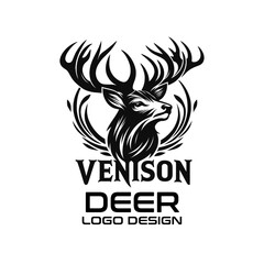 Deer Vector Logo Design 