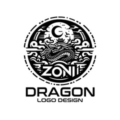 Dragon Vector Logo Design