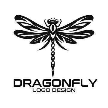 Dragonfly Vector Logo Design