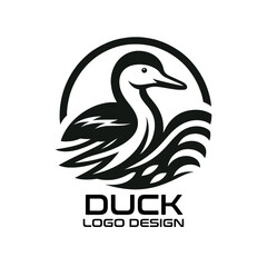 Duck Vector Logo Design