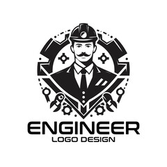 Engineer Vector Logo Design