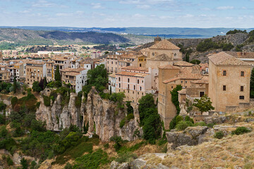 Monumental city of Cuenca, in the province of Castilla - La Mancha, in Spain