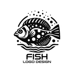 Obraz premium Fish Vector Logo Design
