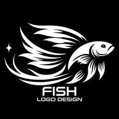 Obraz premium Fish Vector Logo Design