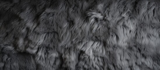 Close-up of monochrome fur pattern