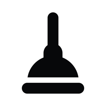 recommend clip art: plunger icon, a Toilet equipment vector, editable vector