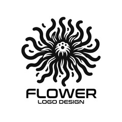 Flowers Vector Logo Design
