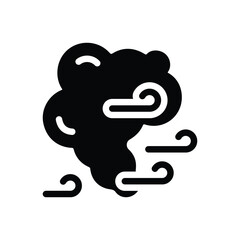 Dust Storm vector icon