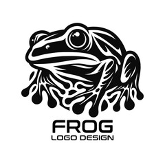 Frog Vector Logo Design