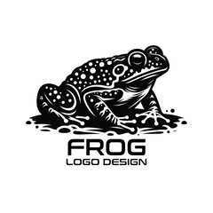 Frog Vector Logo Design