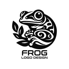 Frog Vector Logo Design