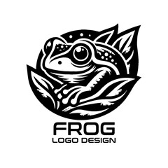 Frog Vector Logo Design