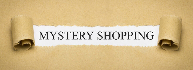 Mystery Shopping - obrazy, fototapety, plakaty